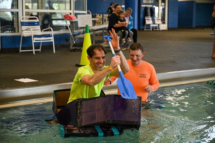 Sink or Swim: The Inaugural Cardboard Boat Regatta
