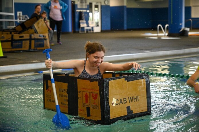 Sink or Swim: The Inaugural Cardboard Boat Regatta