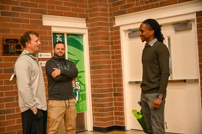 Once a Lion, Always a Lion: Connor Boclear '20 Visits Lawrence