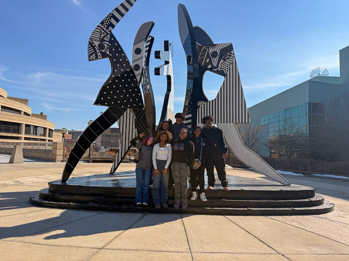 Lawrence's BSU Visits Detroit